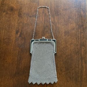 Authentic Whiting & Davis antique bag